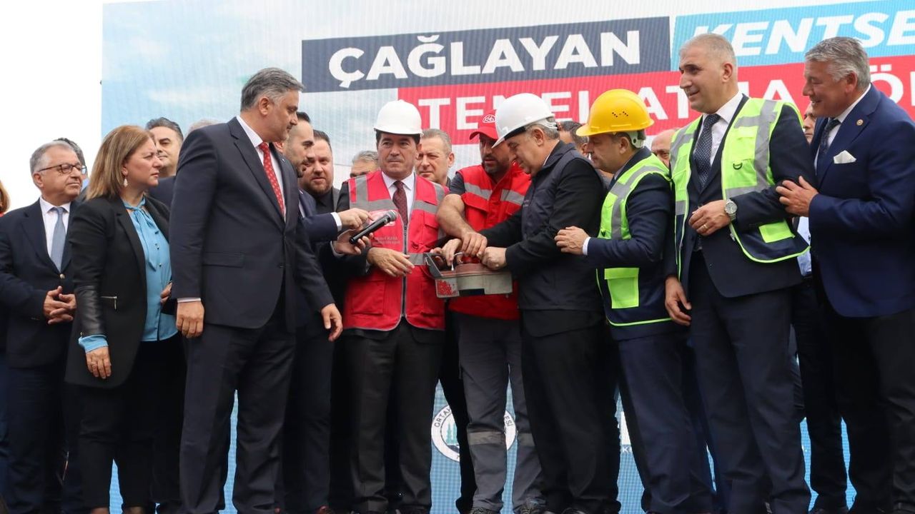 Çağlayan Kentsel Dönüşüm Projesi’nde temel atıldı