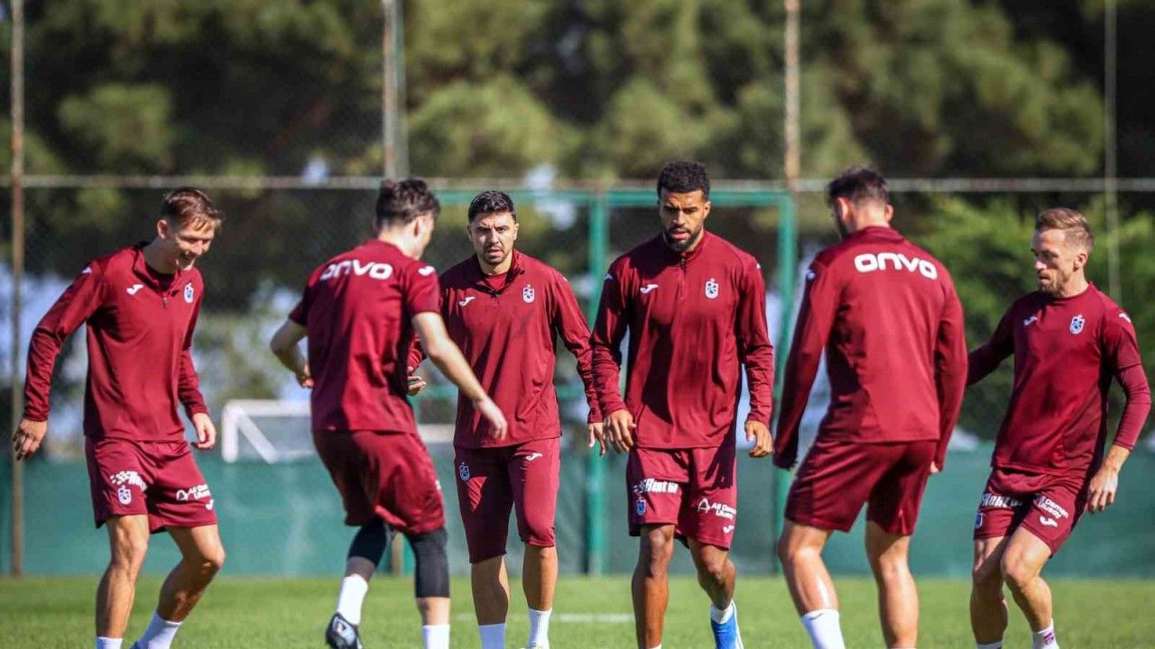 Trabzonspor, Galatasaray maçının hazırlıklarına başladı