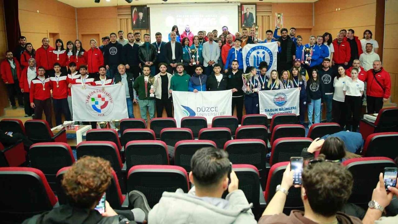 Trabzon Üniversitesi karma kategoride şampiyon oldu