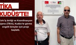 TİKA, Kudüs’te görme engellilerin yanında