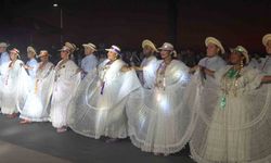 38. TUFAG Uluslararası Halk Dansları Festivali renkli görüntülerle başladı