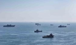 AKINCI TİHA’nın İDEF provası havadan görüntülendi