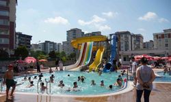 Atakum Belediyesi Aquapark’a yoğun ilgi