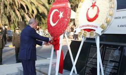 Cumhurbaşkanı Erdoğan, KKTC’de Atatürk Anıtı’na çelenk bıraktı