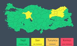 🟡 9 il için Sarı Uyarı