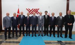 KTÜ Rektörü Prof.Dr.Hamdullah Çuvalcı’dan YÖK Başkanı Prof.Dr.Erol Özvar’a ziyaret