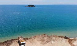 Giresun’da Karadeniz’in kıyısındaki çöplük, ekosistemi tehdit ediyor