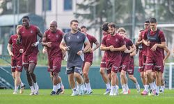 Trabzonspor, Kocaelispor maçı hazırlıklarına başladı.