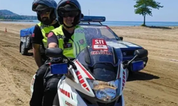 Karadeniz’in ilk motorize ambulansı  hizmete başladı