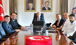 Akçaabat Şinik Organize Sanayi Bölgesi Yönetim Kurulu toplantısı gerçekleştirildi