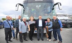 Başkan Genç, Emeklileri Çanakkale'ye uğurladı