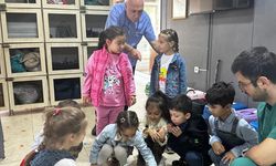 Ortahisar Belediyesi,çocuklara hayvan sevgisi aşılıyor