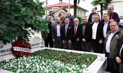 Trabzonspor kurucu başkanı Ali Osman Ulusoy kabri başında anıldı