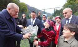 Cumhurbaşkanı Erdoğan Ayder Yaylası’nda