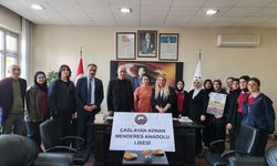 Çağlayan Adnan Menderes Anadolu Lisesi'nden anlamlı proje