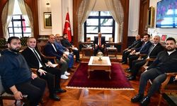 Uzungöl heyeti Vali Yıldırım'ı ziyaret etti