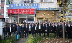 Başkan Genç,Şalpazarı'nda muhtarlarla buluştu