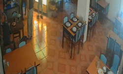 Trabzon’da restorandaki silahlı saldırının görüntüleri ortaya çıktı