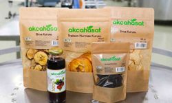 Akçaabat'ın meyve sebze fabrikasının ürünleri market raflarında yerini aldı