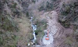 Çağlayan Şelalesi Projesi'nde yol çalışmalarına başlandı
