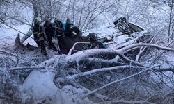 Otomobil fındık bahçesine yuvarlandı: 6 Yaralı