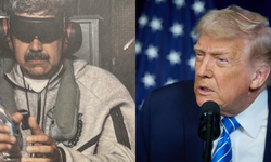 Trump, Maduro'nun ABD savaş gemisindeki fotoğrafını paylaştı