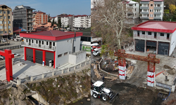 Araklı ve Çarşıbaşı itfaiye binaları tamamlandı