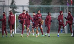 Trabzon Trabzonspor yeni yılın ilk antrenmanını yaptı