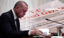 Cumhurbaşkanlığı tarafından yapılan atamalar Resmi Gazete'de