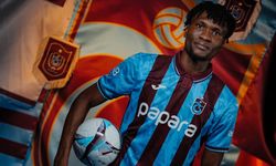 Trabzonspor'un yeni transferi Chibuike Nwaiwu ilk antrenmanına çıktı