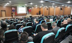 Belediye personeli memurlara iş sağlığı güvenliği eğitimi verildi