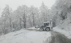 Trabzon'da 19 mahalle yolu kar nedeniyle ulaşıma kapandı