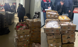 Trabzon'da tavuk eti deposundaki bozuk ürün ele geçirildi