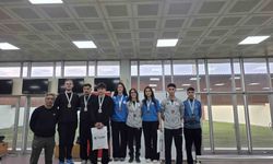 Erzincanlı sporcular Trabzon'daki havalı silahlar müsabakalarına damga vurdu