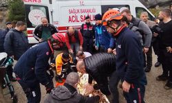 Araç uçuruma yuvarlandı: 1 yaralı