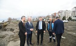Başkan Genç,Akçaabat'ta projeleri yerinde inceledi