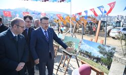 Başkan Genç,Uzunkum Yaşam Alanı Projesi'nde saha çalışmalarını başlattı