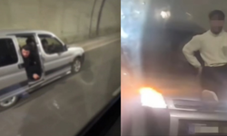 Tünelde müzik açıp araçtan inerek dans eden sürücüye 180 bin TL ceza