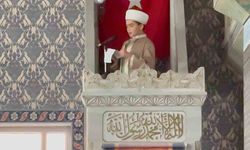 13 yaşındaki öğrenciden cuma hutbesi