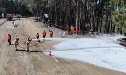 Ormancılar kıyasıya yarıştı