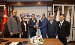 Başkan Genç'ten Hizmet-İş'e ziyaret