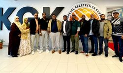 KGK, Sri Lankalı gazetecileri ağırladı