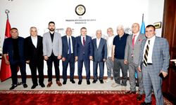 Hemşehri derneklerinden Başkan Genç'e ziyaret
