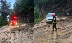 Büyükşehir İtfaiyesi Araklı'da yardıma koştu
