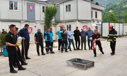 Yangına karşı tam hazırlık! Ortahisar’da kapsamlı eğitim ve tatbikat