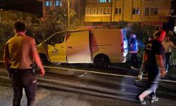 Trabzon plakalı otomobil alev alev yandı