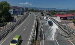 Trabzon’da tartışmalı viyadük yıkılıyor