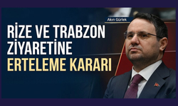 Bakan Gürlek’in Karadeniz Turu ileri bir tarihe ertelendi