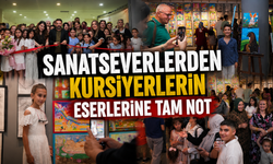 Fırçalar konuştu, yetenekler göz kamaştırdı