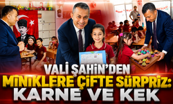 Karne sevincine Vali dokunuşu: Öğrencilere hem nasihat hem kek